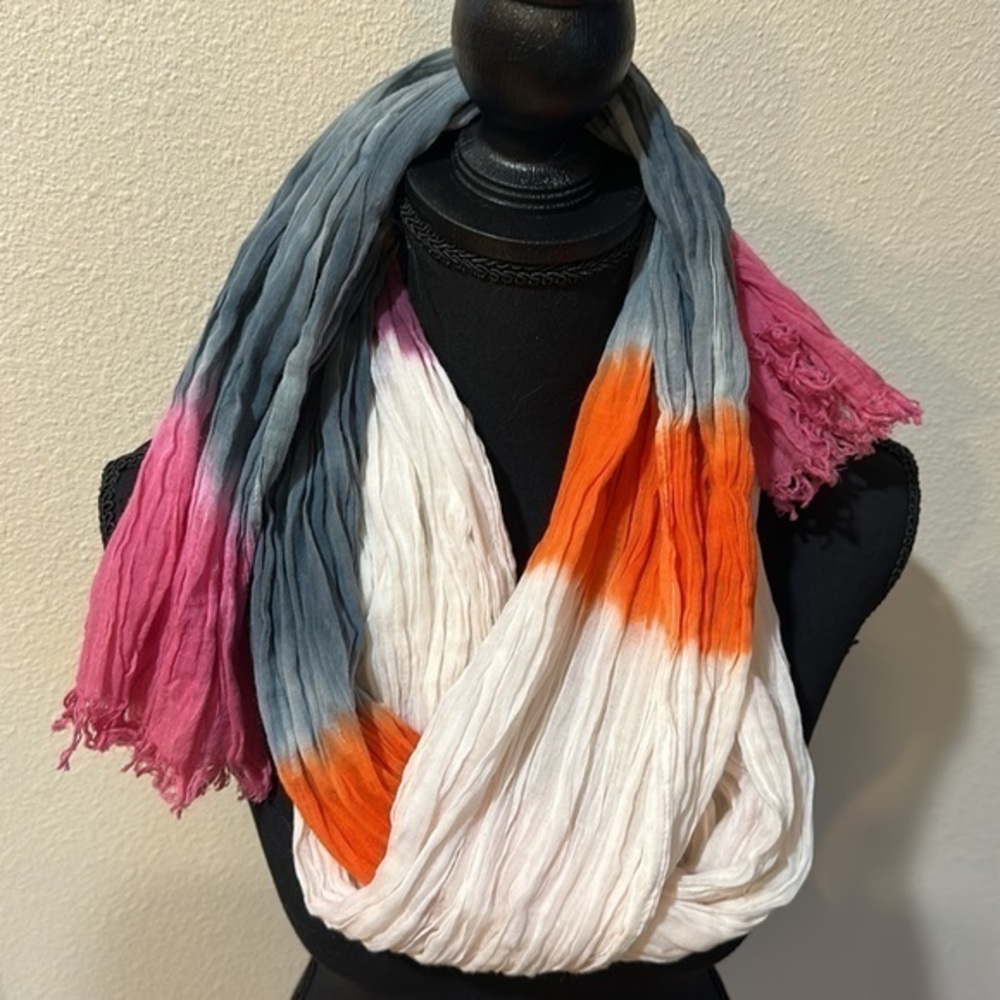 Scarf Tie Dyed Scarf Wrap
